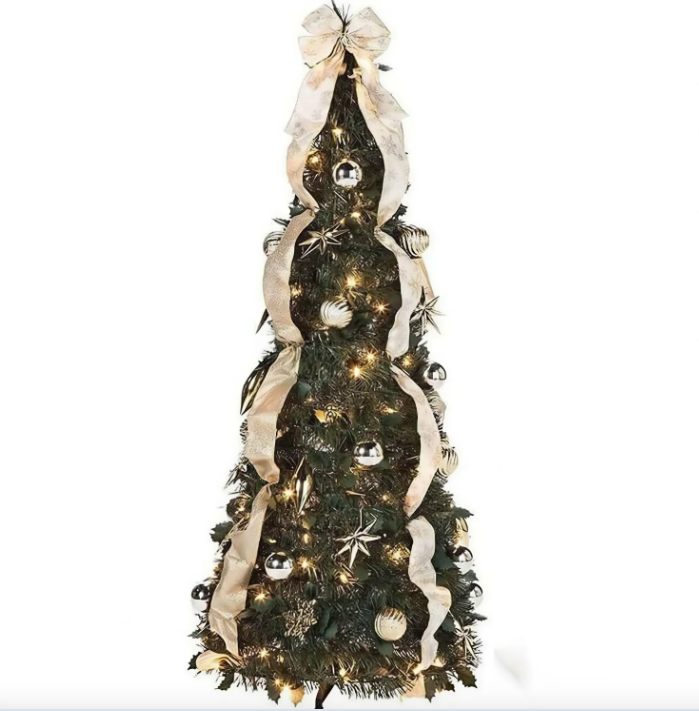 🎄 Árbol de Navidad predecorado – Móntalo en 60 segundos 🎅