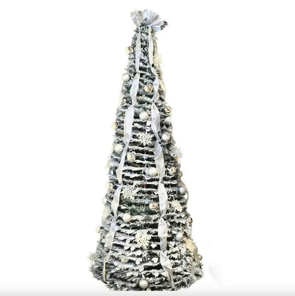 🎄 Árbol de Navidad predecorado – Móntalo en 60 segundos 🎅