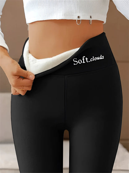 🔥 Leggings Tedalin® de Forro Polar Cloudy