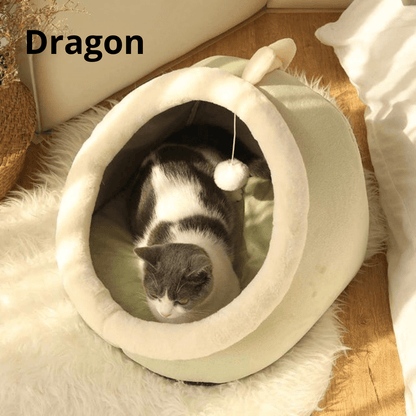 Cesta Ovalada Grande Súper Cómoda para Gatos