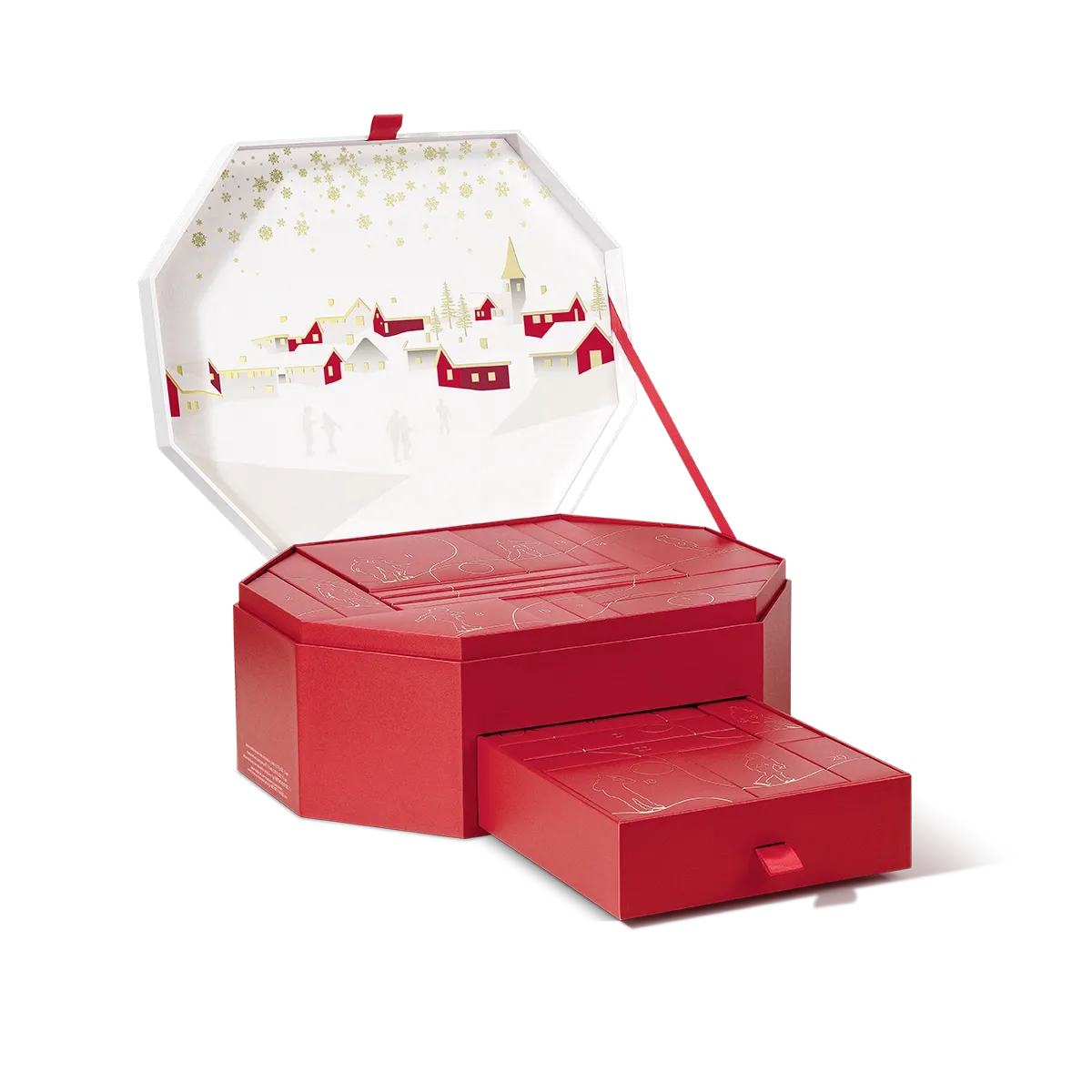 Calendrier de l'Avent des Fêtes Baisées par la Neige