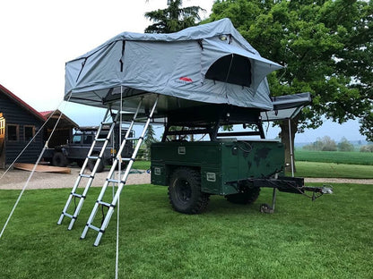 Extended Twin Ladder Ventura Deluxe 1.8 Roof Top Tent + Annex (IN STOCK)