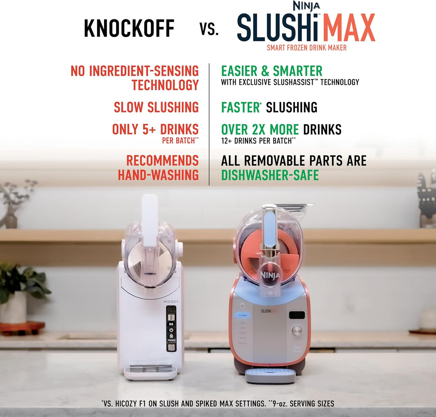 Ninja SLUSHi XXL – Macchina granite smart 150 oz, 6 programmi, FS605 + libro cocktail omaggio