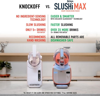 Ninja SLUSHi XXL – Macchina granite smart 150 oz, 6 programmi, FS605 + libro cocktail omaggio