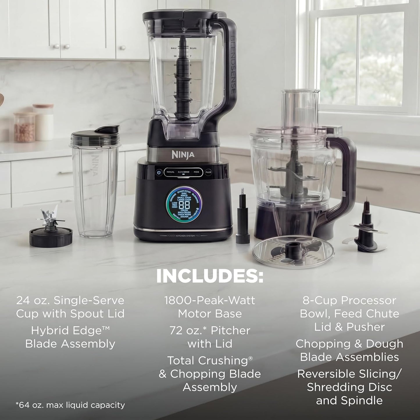 Robot Culinaire | Robot de Cuisine et Mixeur Tout-en-un